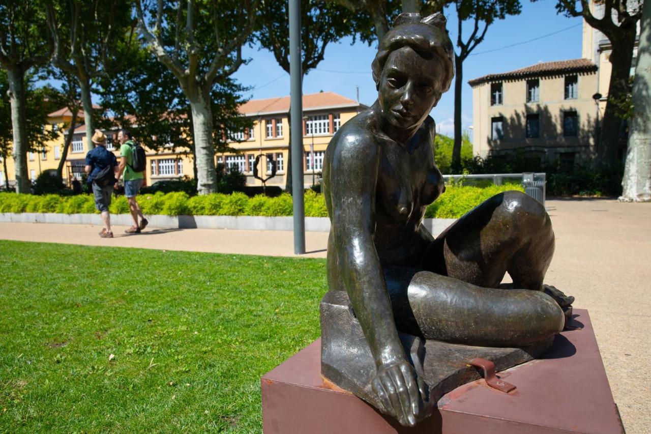 Tout Confort ! Calme, Climatisation, Piscine, Parking Gratuit, Grande Terrasse, Netflix, Wifi Carcassonne Dış mekan fotoğraf
