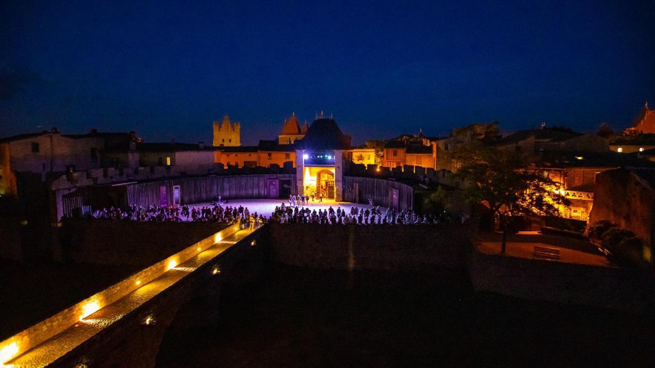 Tout Confort ! Calme, Climatisation, Piscine, Parking Gratuit, Grande Terrasse, Netflix, Wifi Carcassonne Dış mekan fotoğraf